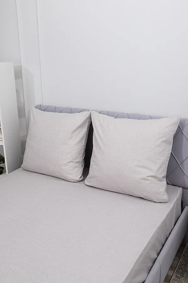 Наволочка Темная ночь 2-компаньон НАТАЛИ, серый - фото 2