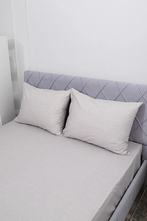 Наволочка Темная ночь 2-компаньон НАТАЛИ, серый - фото 2