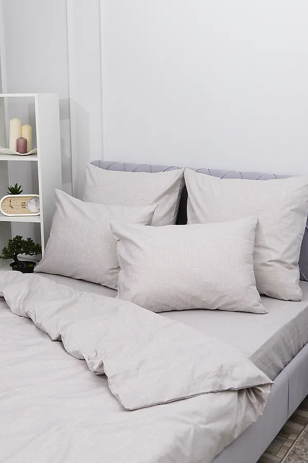 Пододеяльник Темная ночь 2-компаньон НАТАЛИ, серый - фото 2