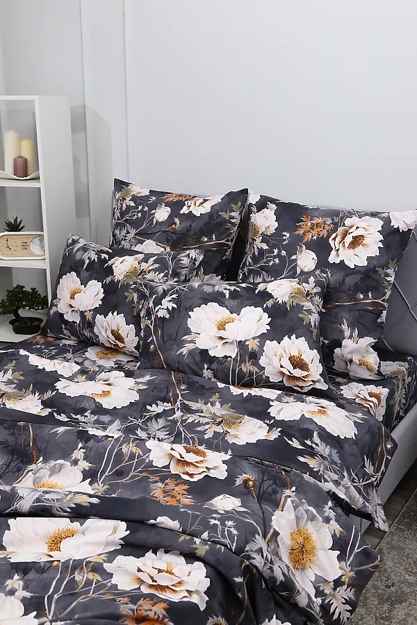 Пододеяльник Темная ночь 2 НАТАЛИ, черный - фото 2