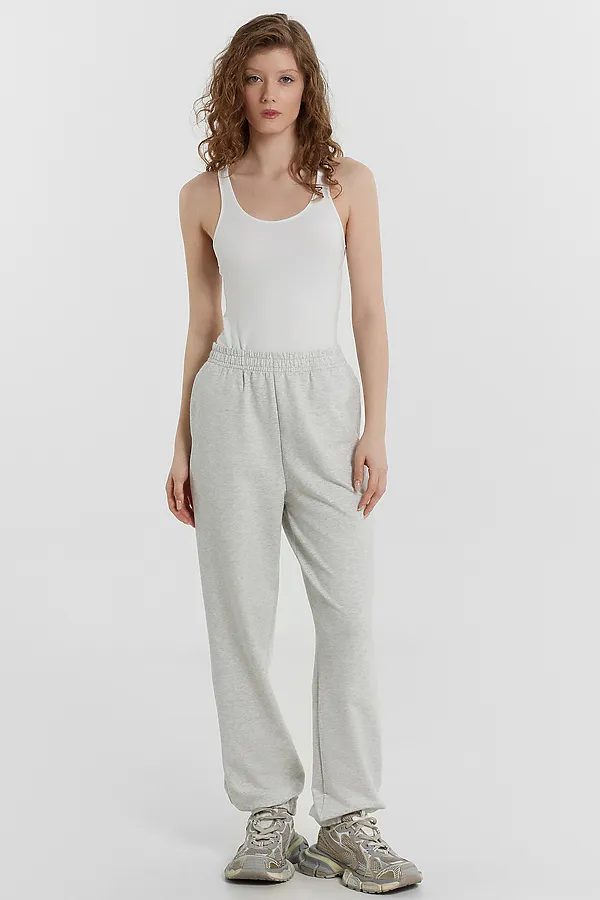 Брюки MARK FORMELLE, серый меланж 4306-а - фото 2