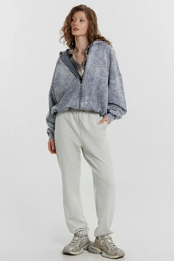 Брюки MARK FORMELLE, серый меланж 4306-а - фото 2