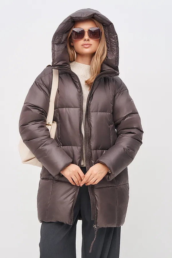 Пуховик HOOPS, коричневый - фото 2