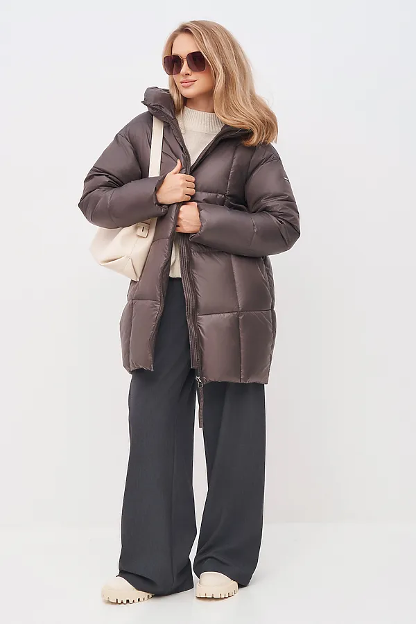 Пуховик HOOPS, коричневый - фото 2