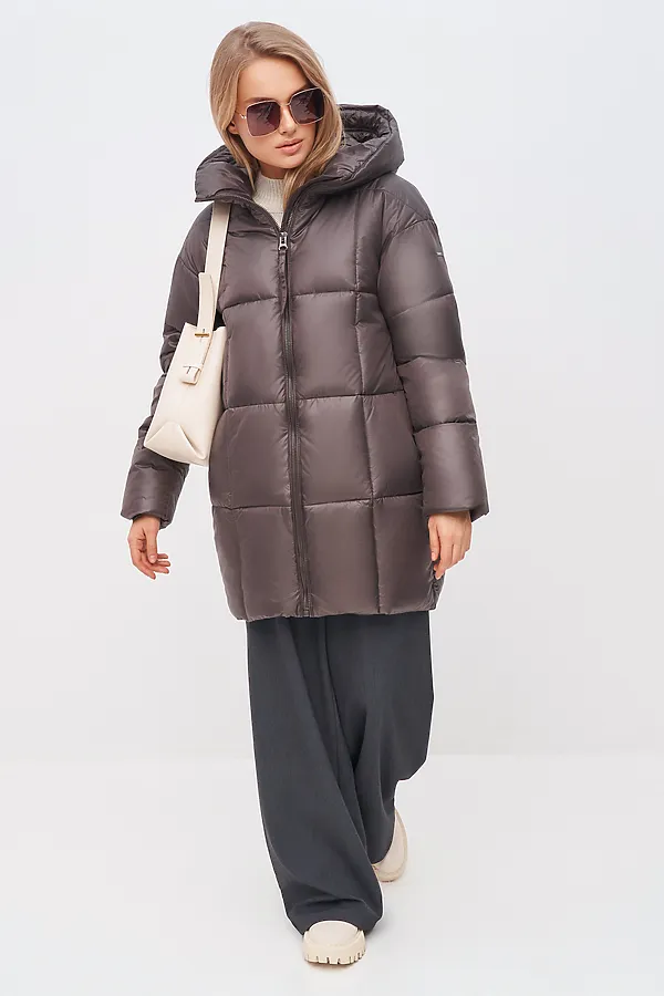Пуховик HOOPS, коричневый - фото 2