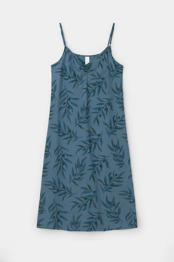 Сорочка VERY NEAT, голубой мираж,оливковая ветвь - фото 2