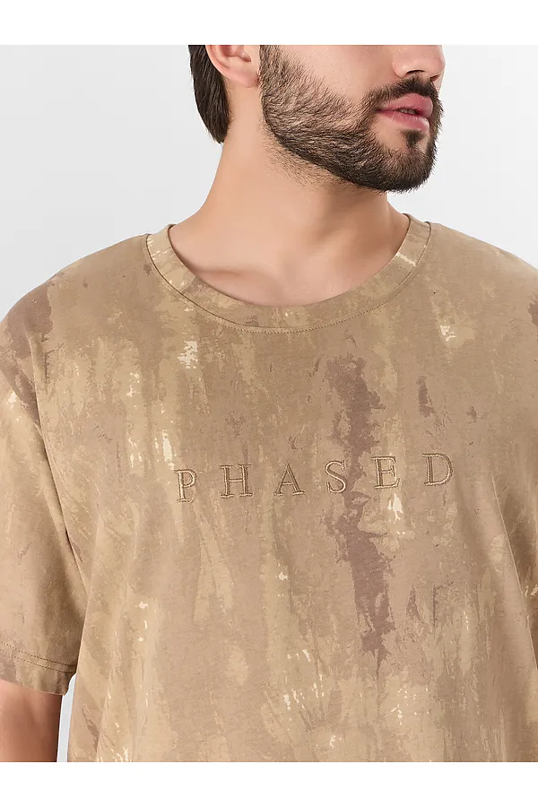 Футболка MARK FORMELLE, песочный tie dye - фото 2