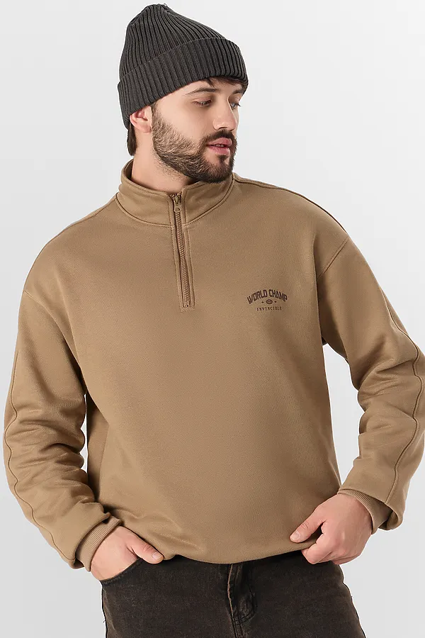 Толстовка MARK FORMELLE, сепия +печать1 - фото 2