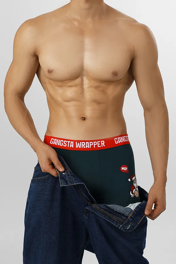 Трусы MARK FORMELLE, т.изумрудный +печать - фото 2