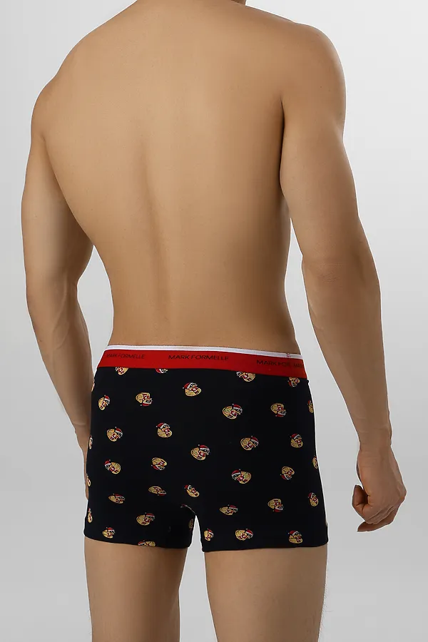 Трусы MARK FORMELLE, уточки на черном - фото 2