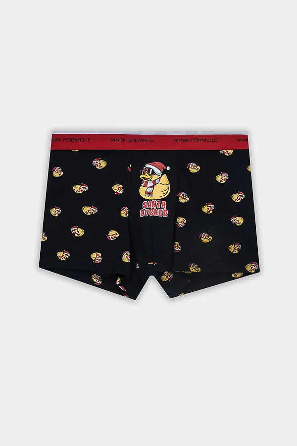 Трусы MARK FORMELLE, уточки на черном - фото 2
