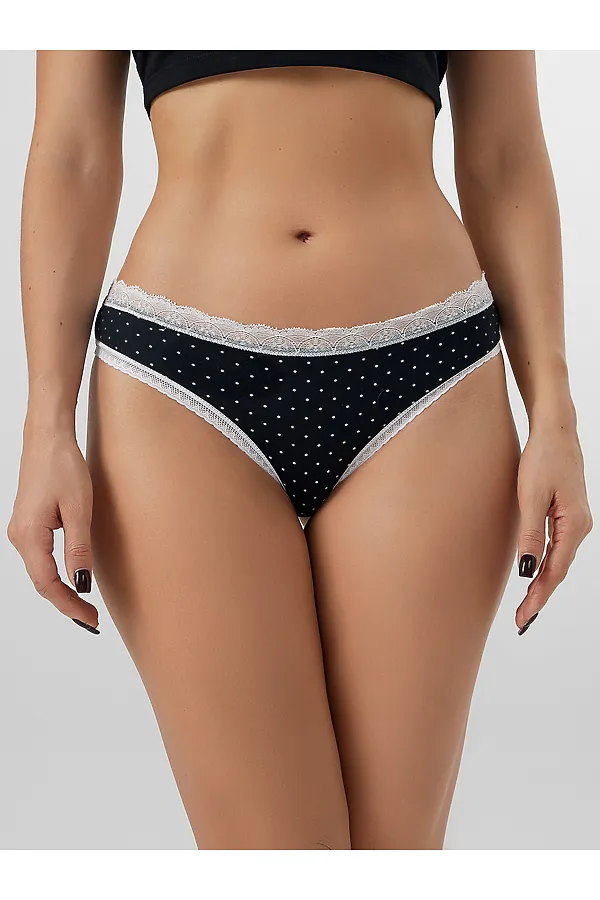 Трусы MARK FORMELLE, горошек на черном - фото 2