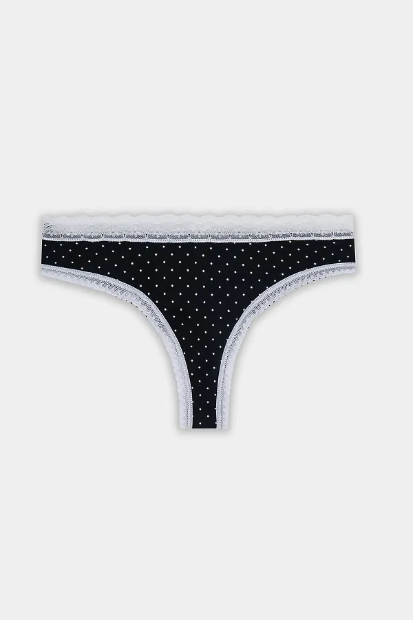 Трусы MARK FORMELLE, горошек на черном - фото 2