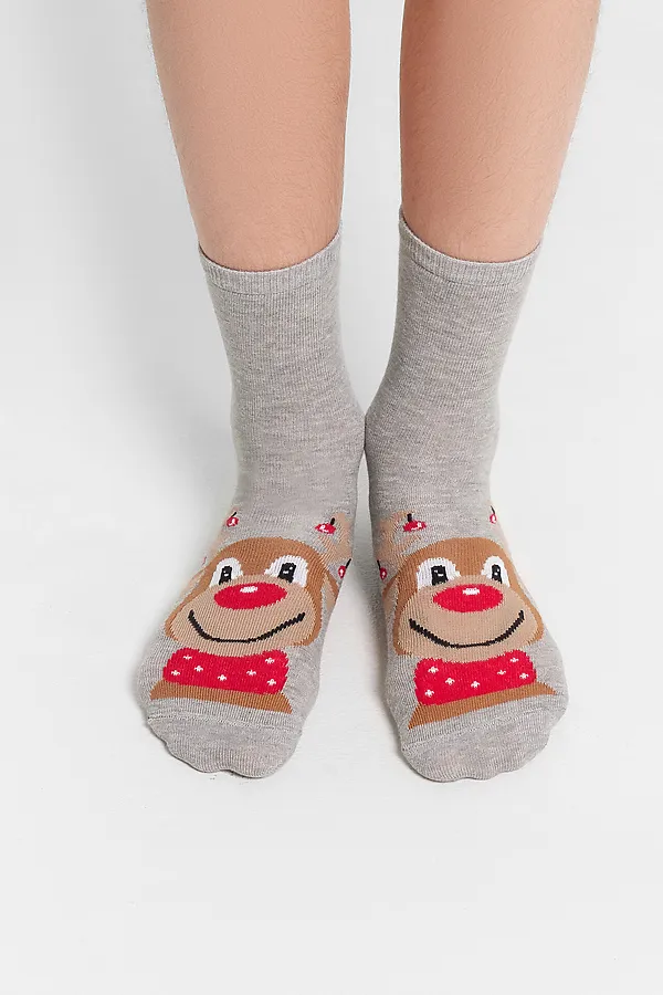 Носки MARK FORMELLE, серый меланж - фото 2