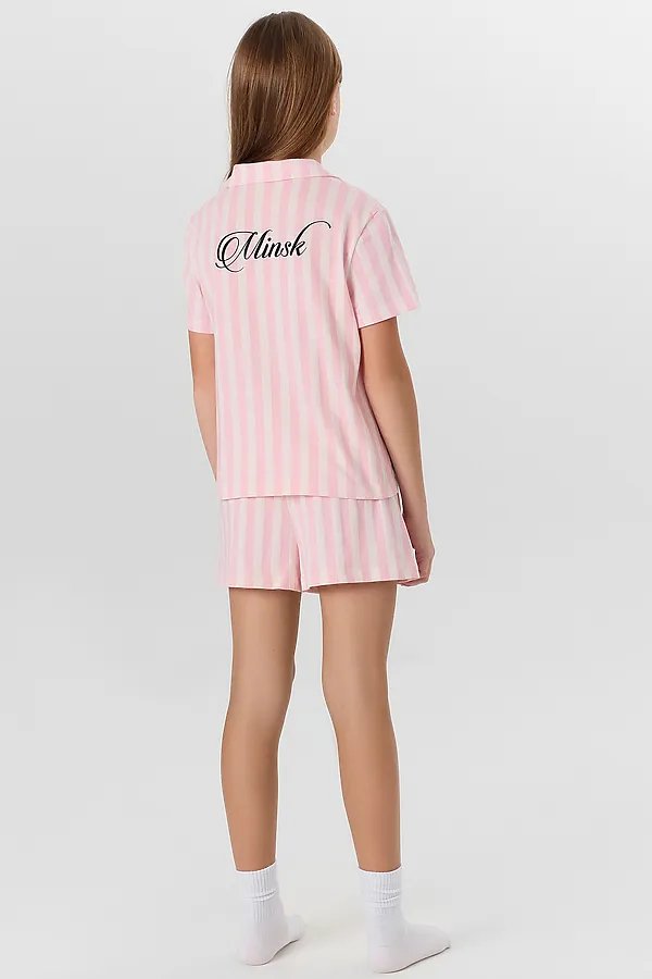 Пижама MARK FORMELLE, розовая полоска +minsk - фото 2