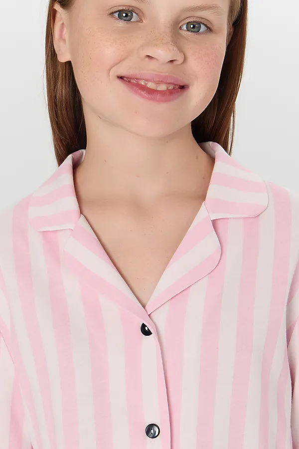 Пижама MARK FORMELLE, розовая полоска +moscow - фото 2