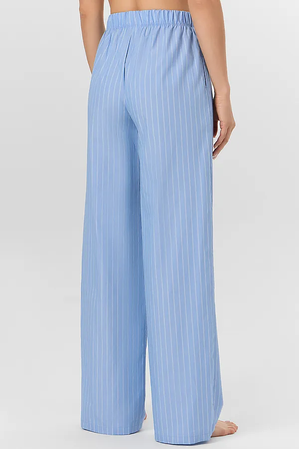 Пижама MARK FORMELLE, серый меланж 4306-а +белые полосы на т.голубом - фото 2