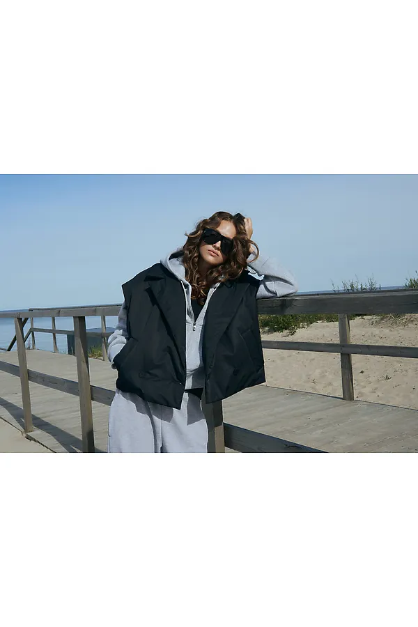 Жилет HOOPS, черный - фото 2