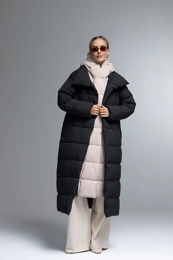 Пуховик HOOPS, черный - фото 2