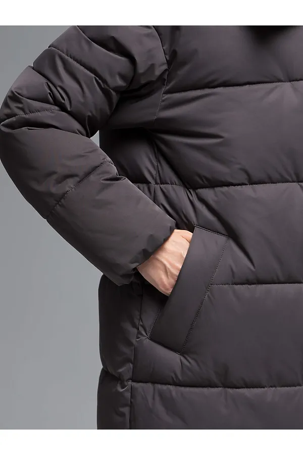 Пуховик HOOPS, коричневый - фото 2