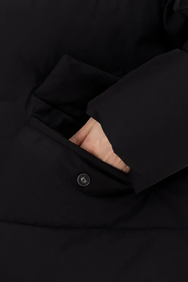 Пуховик  HOOPS, черный - фото 2