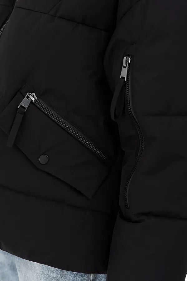 Пуховик  HOOPS, черный - фото 2