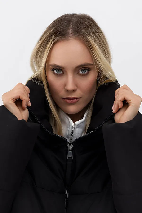 Пуховик  HOOPS, черный - фото 2