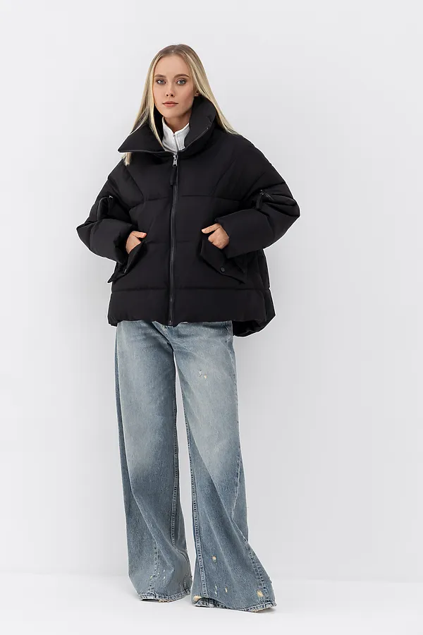 Пуховик  HOOPS, черный - фото 2
