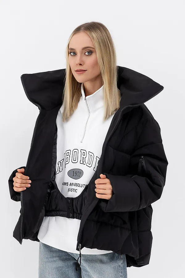 Пуховик  HOOPS, черный - фото 2