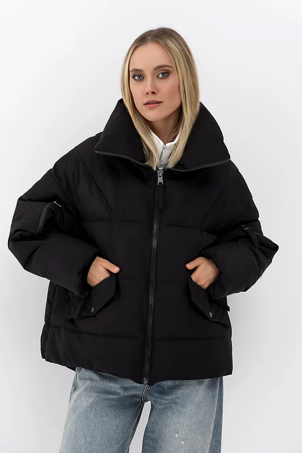 Пуховик  HOOPS, черный - фото 2