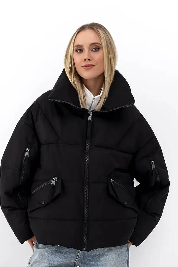 Пуховик  HOOPS, черный - фото 2