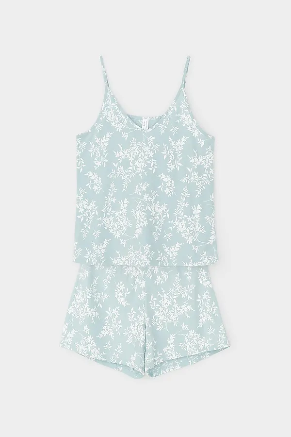 Пижама VERY NEAT, зимнее небо,индийский жасмин - фото 2