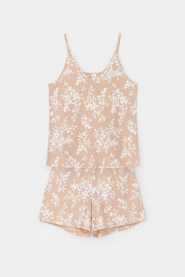 Пижама VERY NEAT, нюдовый беж,индийский жасмин - фото 2