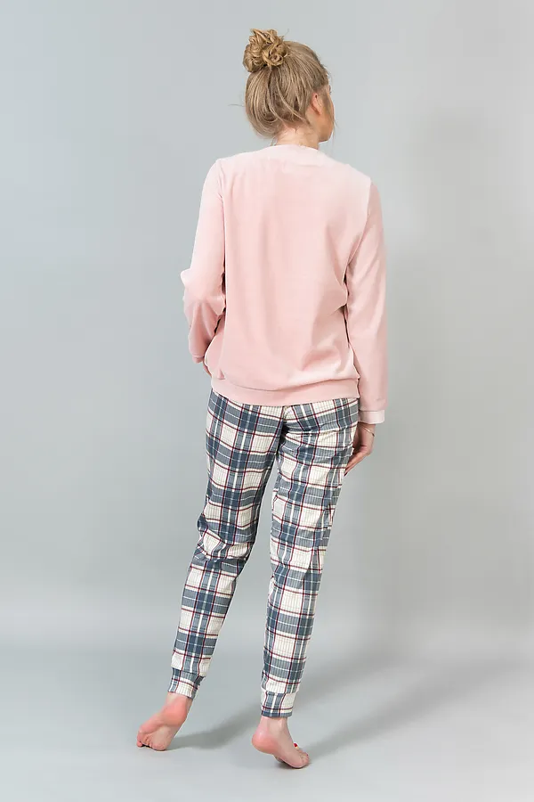 Костюм с брюками 178 НАТАЛИ, розовый - фото 2