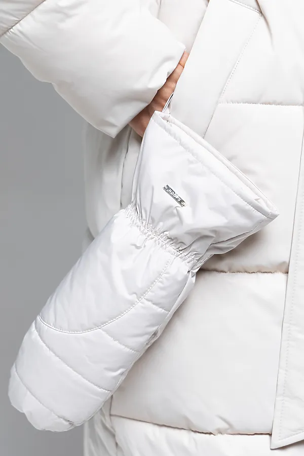 Пуховик HOOPS, светло-бежевый - фото 2