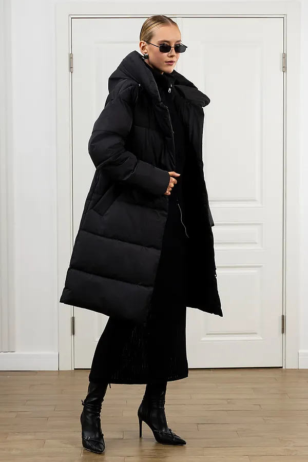 Пуховик HOOPS, черный - фото 2