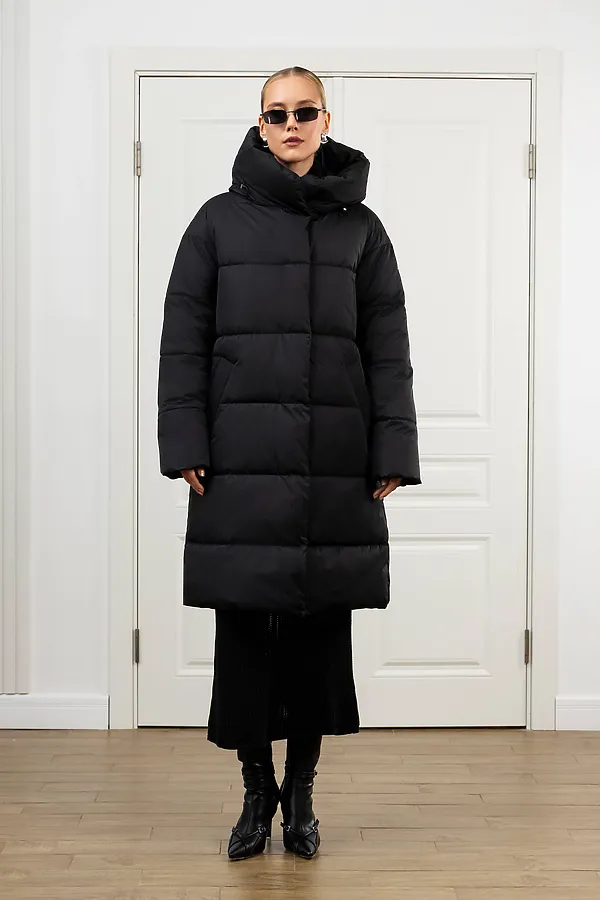 Пуховик HOOPS, черный - фото 2