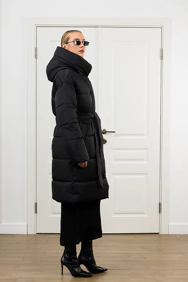 Пуховик HOOPS, черный - фото 2