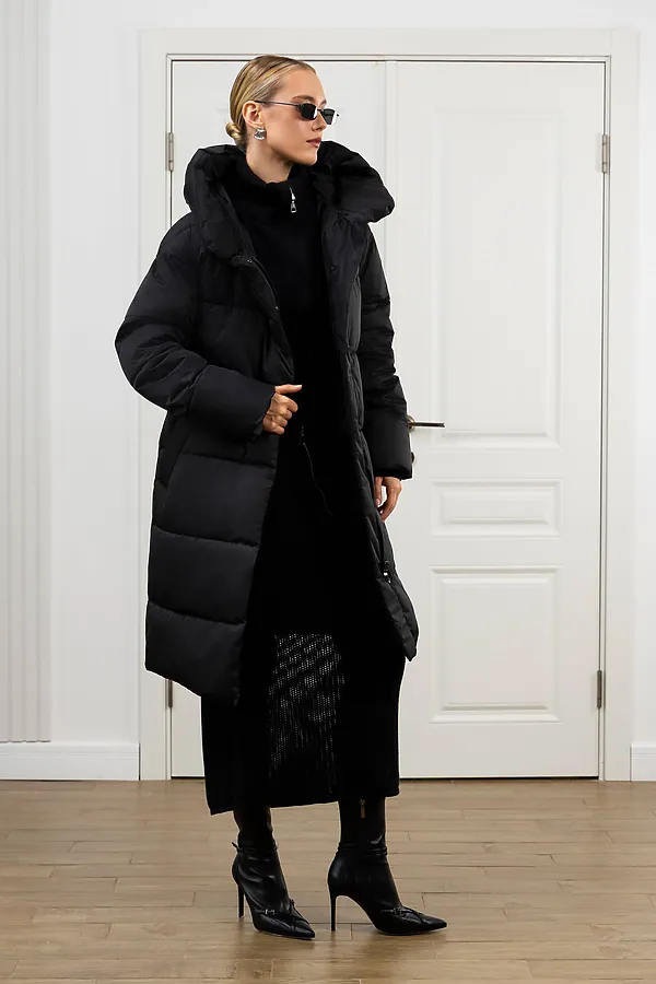 Пуховик HOOPS, черный - фото 2