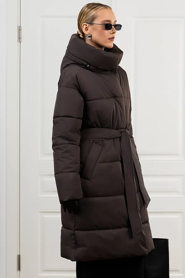 Пуховик HOOPS, коричневый - фото 2
