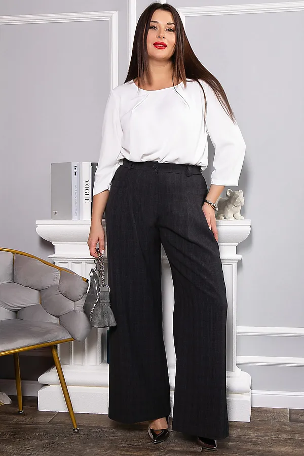 Брюки LADY TAIGA, темно-серые - фото 2