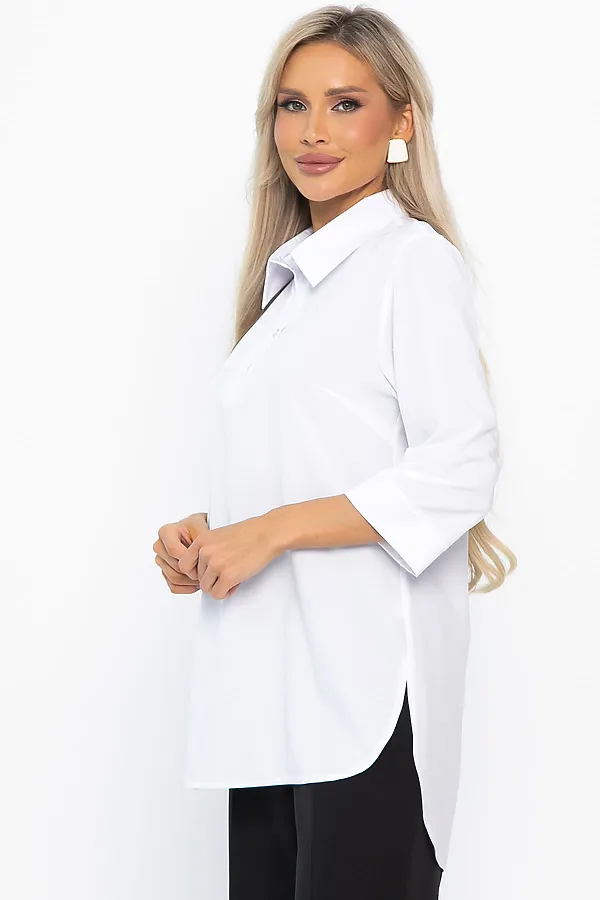 Блуза LADY TAIGA, белая - фото 2