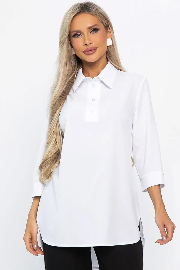 Блуза LADY TAIGA, белая - фото 2