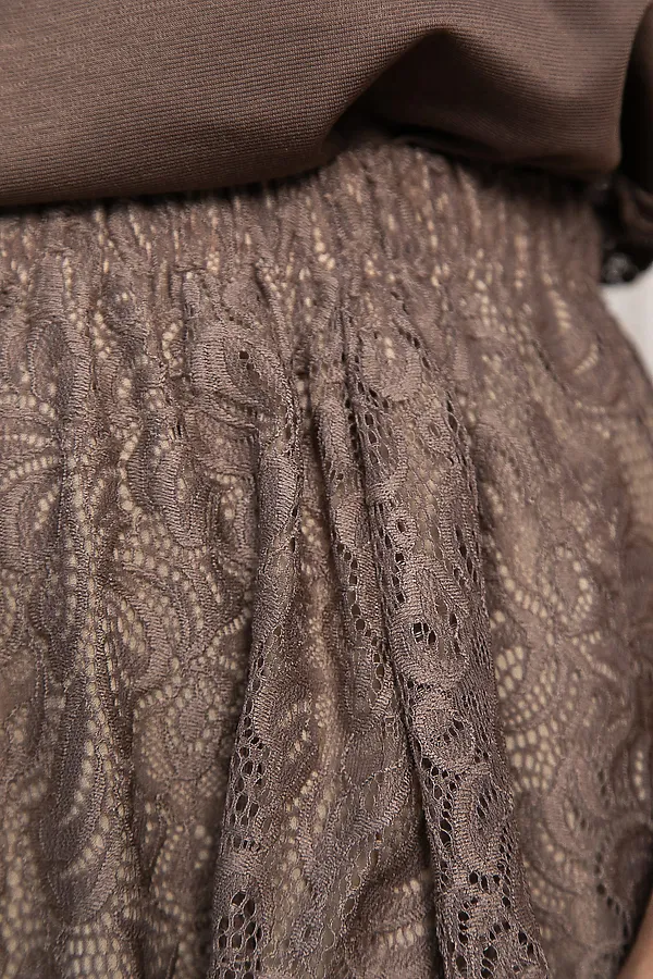 Юбка LADY TAIGA, шоколад - фото 2