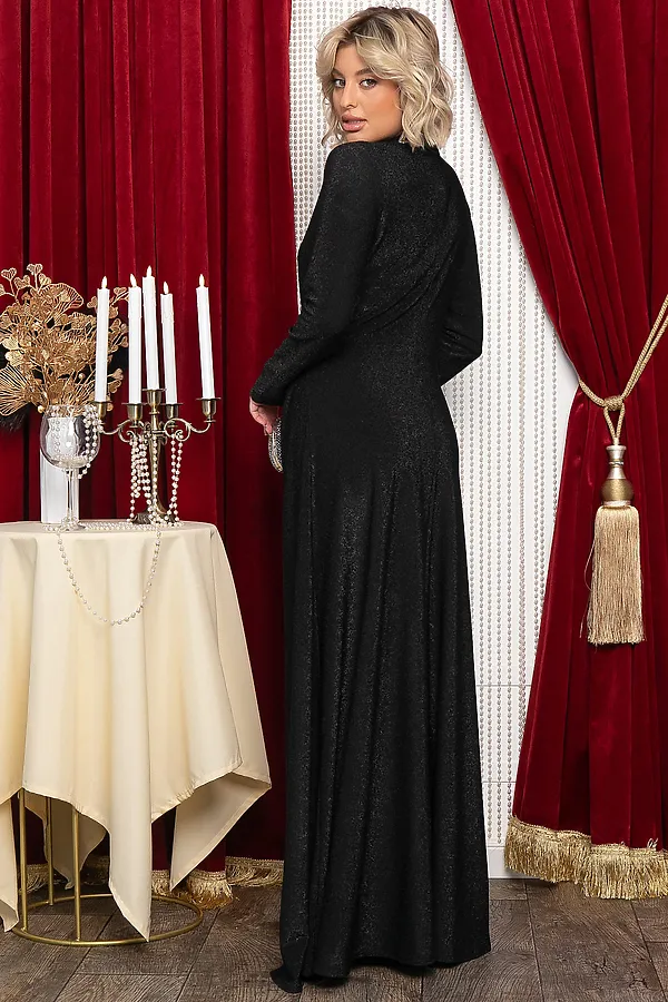 Платье LADY TAIGA, черное - фото 2