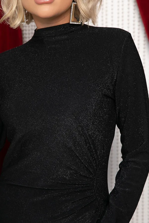 Платье LADY TAIGA, черное - фото 2