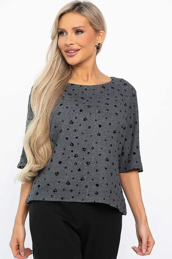 Джемпер LADY TAIGA, серый - фото 2