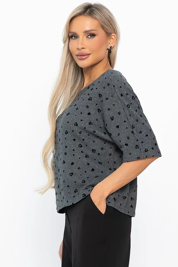 Джемпер LADY TAIGA, серый - фото 2