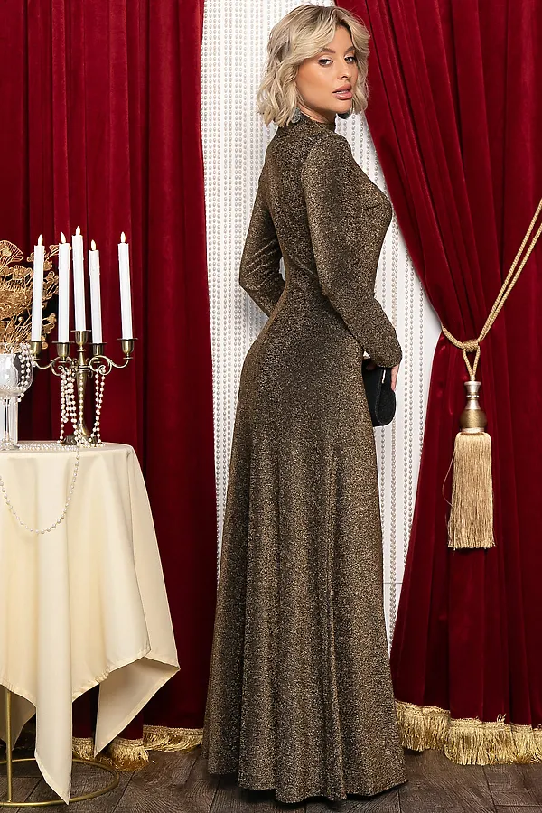 Платье LADY TAIGA, золото - фото 2
