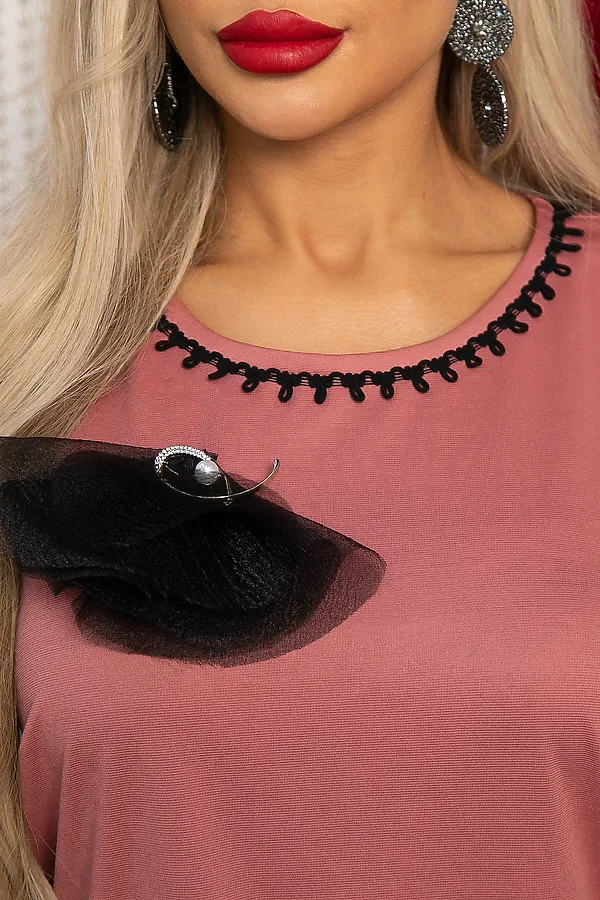 Платье LADY TAIGA, персик - фото 2